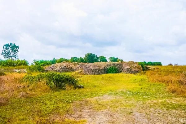 Nagy Dinamikatartományú Hdr Uraki Nuraghe Romjai Szardínián Olaszországban — Stock Fotó