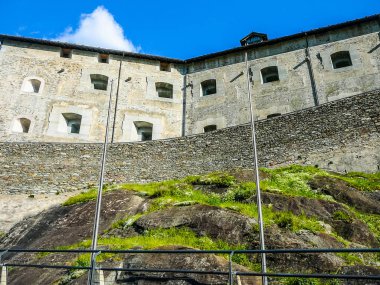 Yüksek dinamik aralık (Hdr) Fort güçlendirilmiş Bard karmaşık Aosta Vadisi Bard, İtalya