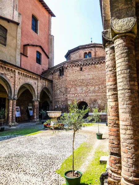 Alta Gama Dinâmica Hdr Igreja Santo Stefano Bolonha Emilia Romagna — Fotografia de Stock