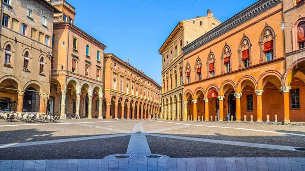 Yüksek Dinamik Aralık Hdr Santo Stefano Meydanı Talya Emilia Romagna — Stok fotoğraf