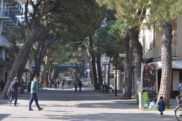 Riccione Itálie Cca Březen 2017 Pohled Města Riccione — Stock fotografie