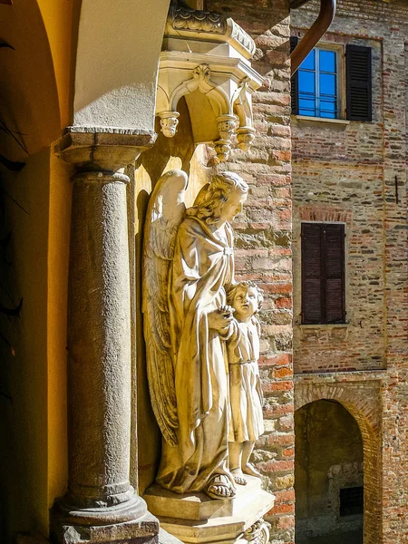 High Dynamic Range Hdr Visa Den Staden Acqui Terme Italien — Stockfoto