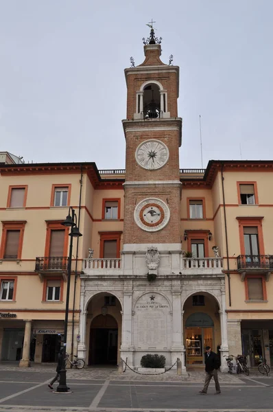 Utsikt över Rimini gamla centrum — Stockfoto