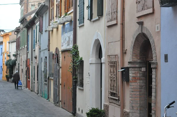 View of Rimini old city centre — Stock Photo, Image