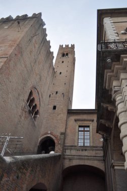 Rimini, İtalya için eski şehir merkezinin görünümü