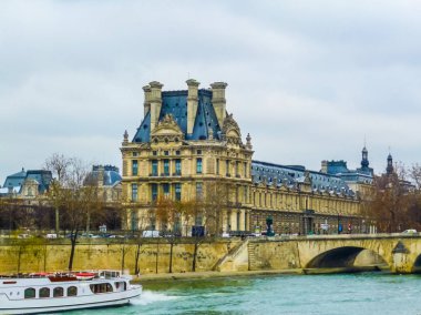 Yüksek dinamik aralık (Hdr) Musée du Louvre (Louvre Müzesi) Paris Fransa