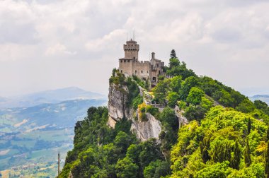 Yüksek dinamik aralık (Hdr) Rocca Guaita San Marino Cumhuriyeti