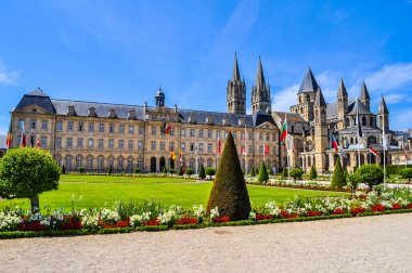 Yüksek Dinamik Aralık (Hdr) City hall Caen Fransa içinde