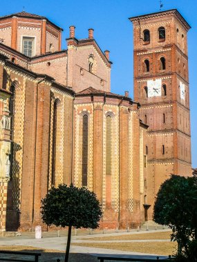 Yüksek dinamik aralık (Hdr) Duomo di Asti Katedrali Asti, İtalya