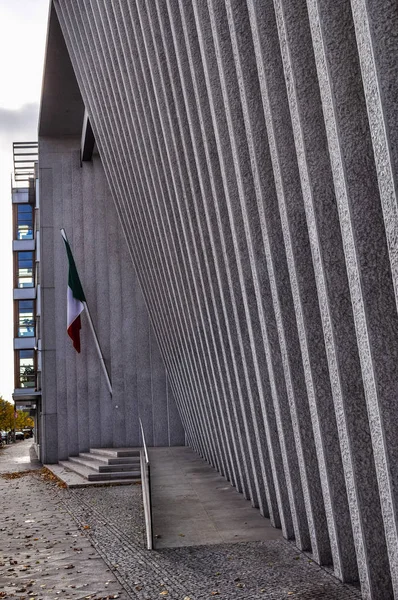 Alcance Dinâmico Hdr Embaixada Mexicana México Berlim Alemanha — Fotografia de Stock