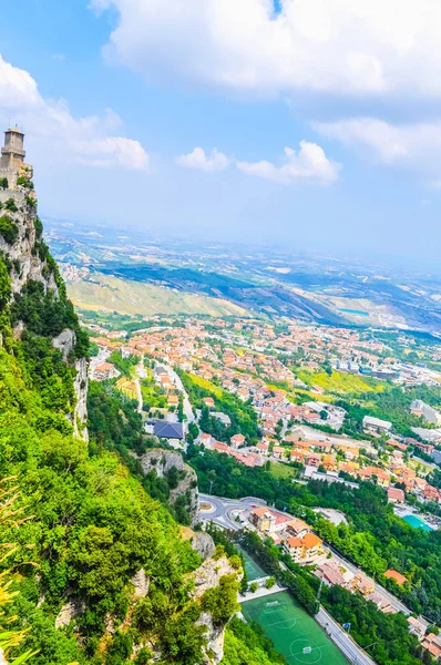 High Dynamic Range Hdr Rocca Guaita Republic San Marino — Stock Photo, Image