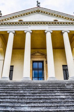 Yüksek dinamik aralık (Hdr) Villa La Rotonda aka Villa Capra Vicenza İtalya 1567 Palladio tarafından tasarlanmıştır