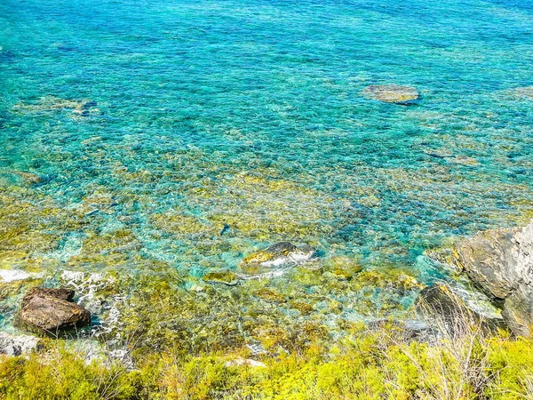 High Dynamic Range Hdr Uitzicht Zee Lampianu Sardinië Italië — Stockfoto