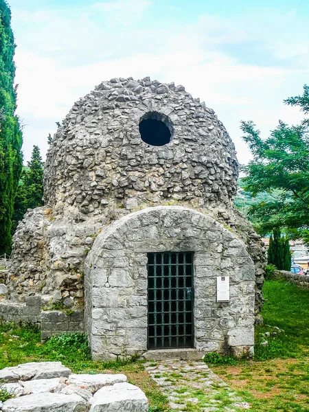 Alcance Dinâmico Hdr Basílica Punat Ilha Krk Croácia — Fotografia de Stock