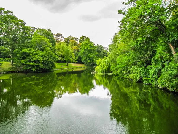 Vysoký Dynamický Rozsah Hdr Pohled Kodaně Dánsku — Stock fotografie