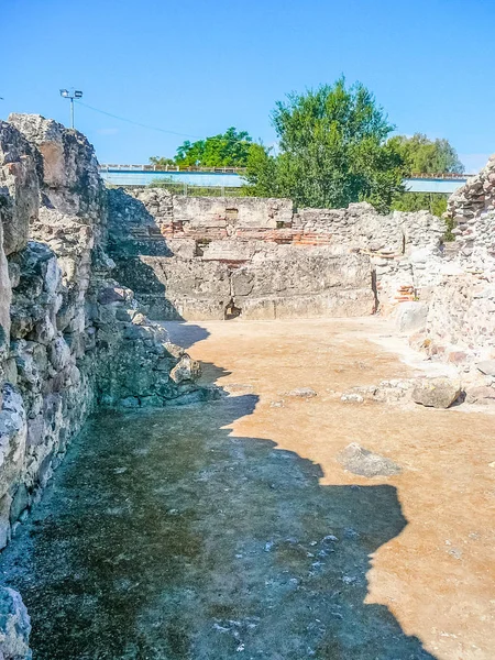 Alto Rango Dinámico Hdr Ruinas Terme Romane Que Significa Baños — Foto de Stock