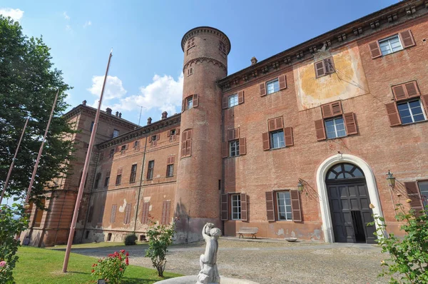 Castelo de Moncalieri em Moncalieri — Fotografia de Stock