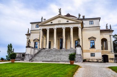 Yüksek dinamik aralık (Hdr) Villa La Rotonda aka Villa Capra Vicenza İtalya 1567 Palladio tarafından tasarlanmıştır