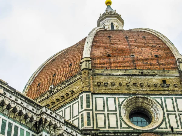 Alto Rango Dinámico Hdr Catedral Florencia Aka Duomo Firenze Basílica — Foto de Stock