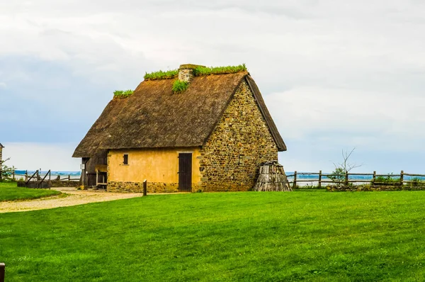 High Dynamic Range Hdr View Town Saint Leonard France — Stock Photo, Image