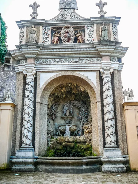 Hoher Dynamischer Bereich Hdr Alte Römische Gärten Der Villa Este — Stockfoto