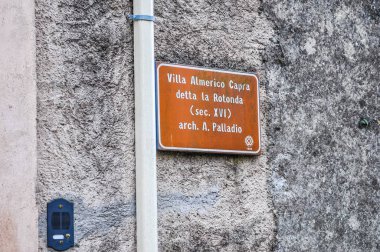 Yüksek dinamik aralık (Hdr) Villa La Rotonda aka Villa Capra Vicenza İtalya 1567 Palladio tarafından tasarlanmıştır