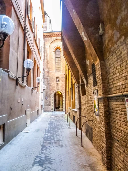 Yüksek dinamik aralık (Hdr) görünümü, Bologna Emilia Romagna İtalya eski şehirde