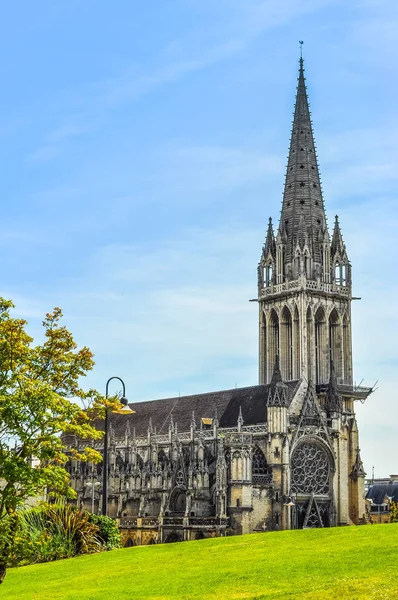 Vysoký Dynamický Rozsah Hdr Saint Pierre Opatství Caen Francie — Stock fotografie