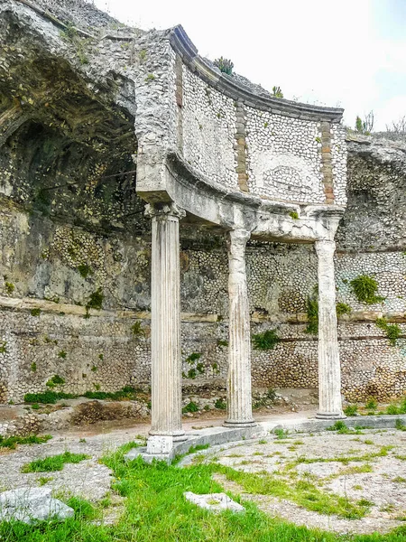 Yüksek dinamik aralık (Hdr) kalıntıları, Tapınak, Fortuna Primigenia Palestrina, İtalya