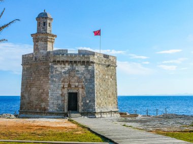 Yüksek dinamik aralık (Hdr) görünümü, La Ciutadella Minorca İspanya