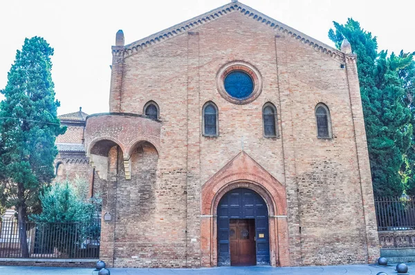 Vysokým Dynamickým Rozsahem Hdr Santo Stefano Církve Bologni Emilia Romagna — Stock fotografie