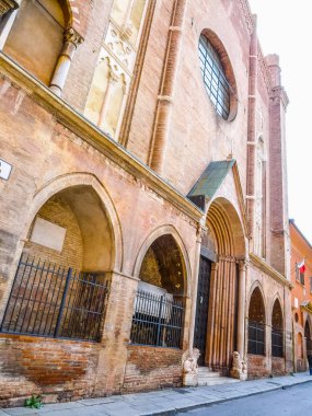 Yüksek dinamik aralık (Hdr) San Giacomo Maggiore Kilisesi Bologna Emilia Romagna İtalya