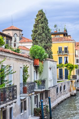 Yüksek dinamik aralık (Hdr) görünümünü şehir Venedik (Venezia) İtalya
