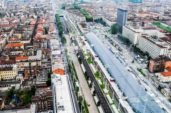 Υψηλό Δυναμικό Εύρος Hdr Εναέρια Άποψη Της Πόλης Του Τορίνο — Φωτογραφία Αρχείου