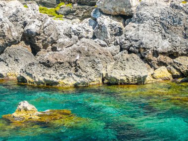Yüksek dinamik aralık (Hdr) görünümü, Mahon Adası Menorca, İspanya
