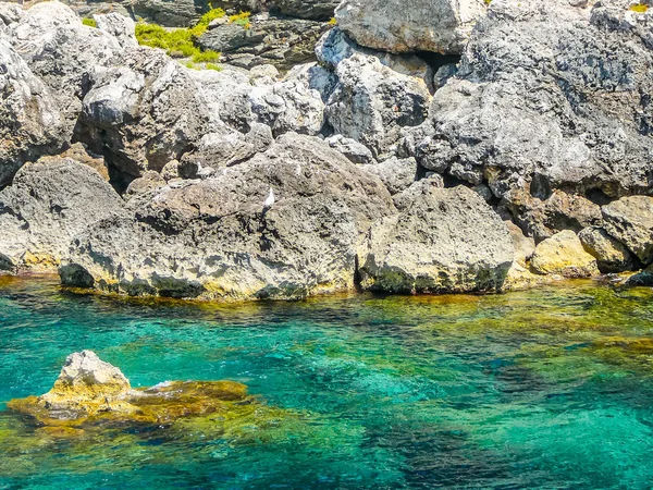 Yüksek Dinamik Aralık Hdr Görünümü Mahon Adası Menorca Spanya — Stok fotoğraf