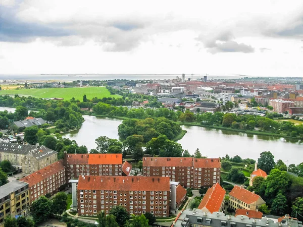 Haute Gamme Dynamique Hdr Vue Ville Copenhague Danemark — Photo