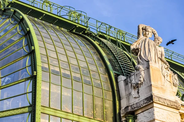 Vysokým Dynamickým Rozsahem Hdr Palmenhaus Schoenbrunn Velký Skleník Wien Rakousko — Stock fotografie