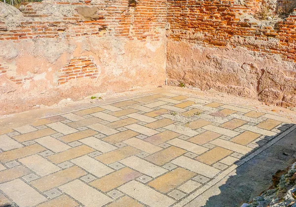Stort Dynamiskt Omfång Hdr Antika Romerska Ruiner Porto Torres Sardinien — Stockfoto