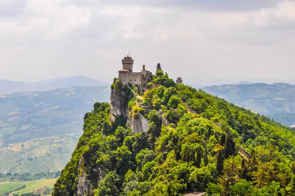 Alto Rango Dinámico Hdr Rocca Guaita República San Marino — Foto de Stock