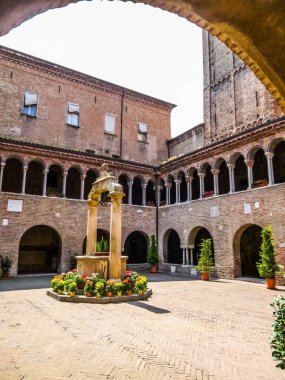 Yüksek dinamik aralık (Hdr) Kilisesi, Santo Stefano Bologna Emilia Romagna İtalya