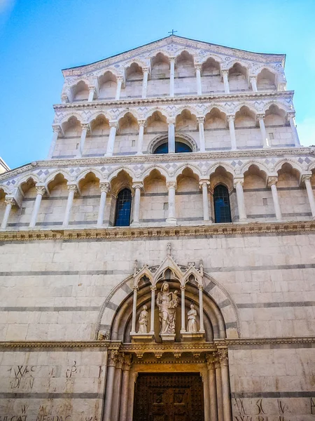 High Dynamic Range Hdr San Michele Borgo Kerk Pisa Italië — Stockfoto
