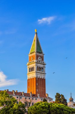Yüksek dinamik aralık (Hdr) Piazza San Marco Venedik Venezia İtalya kilise Meydanı