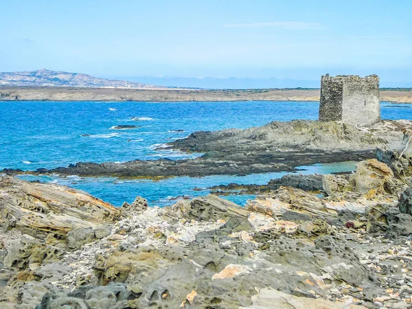 High Dynamic Range Hdr Visa Pelosa Capo Del Falcone Sardinien — Stockfoto