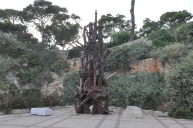 Arta, İspanya - Temmuz 2017 yaklaşık: Bahçeleri Casa Mart