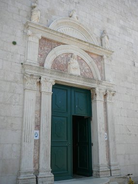 Hırvatistan Osor şehir kilisede