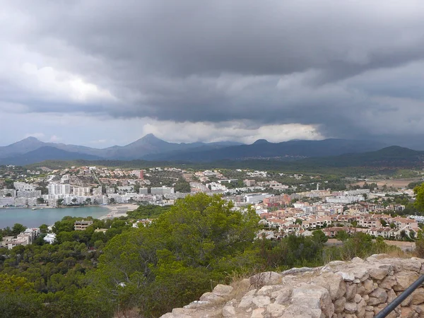 Ancient Ruins Puig Morisca Meaning Moorish Peak Archaeological Park Majorca — Stock Photo, Image