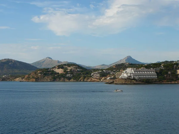 Vista Cidade Santa Ponca Espanha — Fotografia de Stock