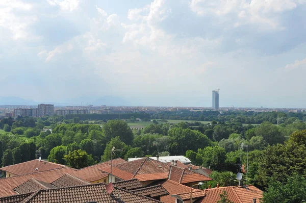 Blick auf die Stadt Turin — Stockfoto