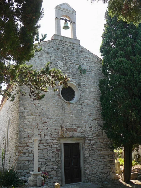 Kerk Stad Van Osor Kroatië — Stockfoto